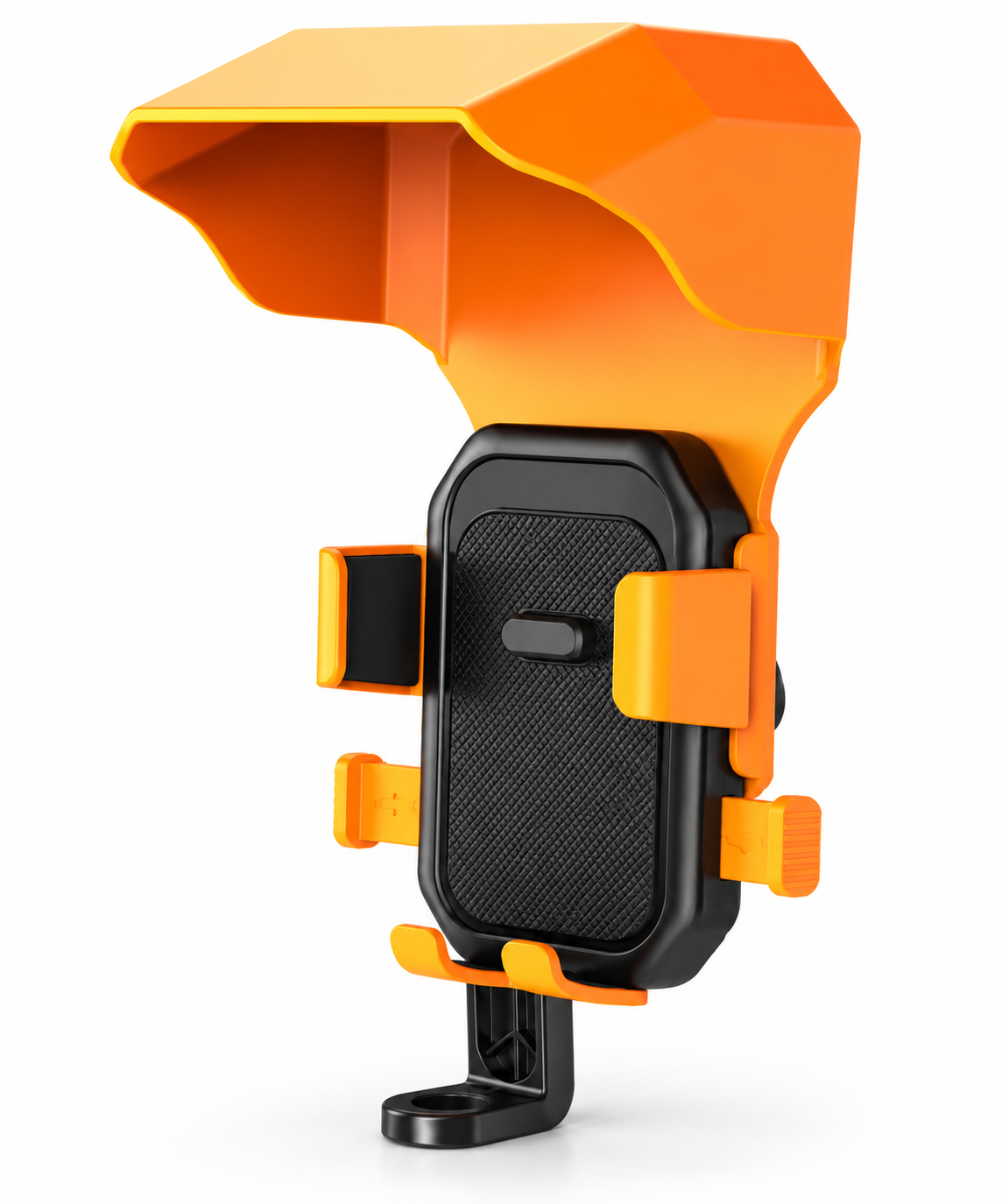 ALW-MTC-16 Bicycle Mobile Holder with Sun & Rain Shade – Orange