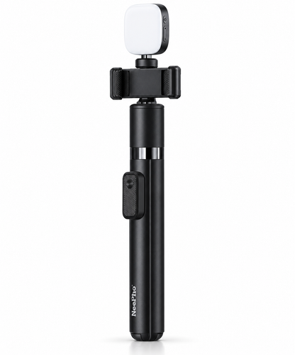 NeePho NP-Z18S Selfie Stick & Tripod with Detachable Fill Light and Wireless Remote