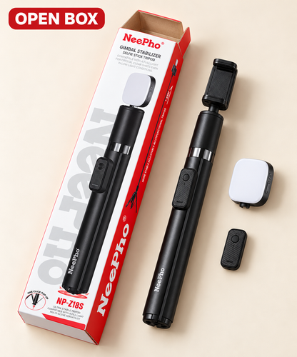 NeePho NP-Z18S Selfie Stick & Tripod with Detachable Fill Light and Wireless Remote