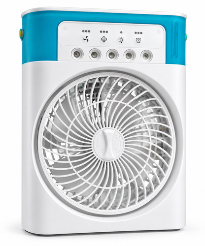 Osring 5111 Portable Desktop Mist Fan – 750ml, 3 Speeds & 5 Spray Nozzles