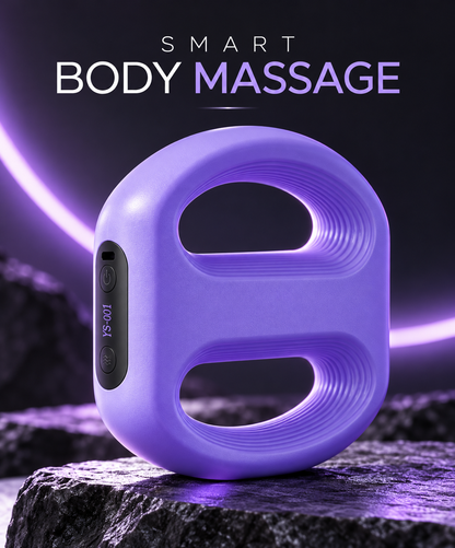 YS-001 Rechargeable Ring Body Massager | Handheld & Wearable Design