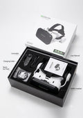 Dropshipping VRSHINECON G04BS+B03 Handle 3D Virtual Reality Helmet VR Glasses With Wireless Headset