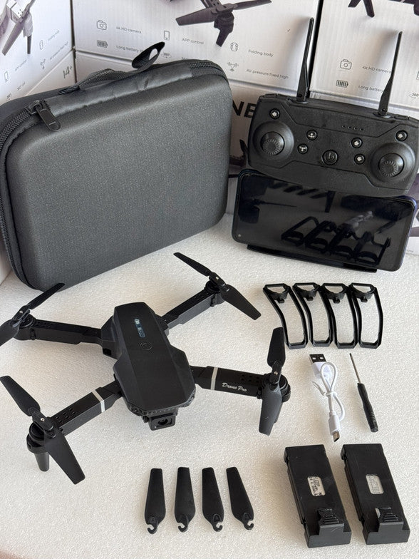 E88 Foldable Drone with Dual Camera & Optical Flow Hovering