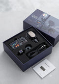3-Channel Wi-Fi Vehicle Dash Cam Kit – Full HD Front, Inside & Rear Car DVR Security Camera